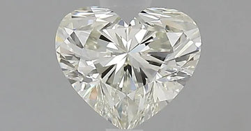 0.57ct Heart Natural Diamond (Colour I, Clarity IF, Cut VG, IGI Certified)