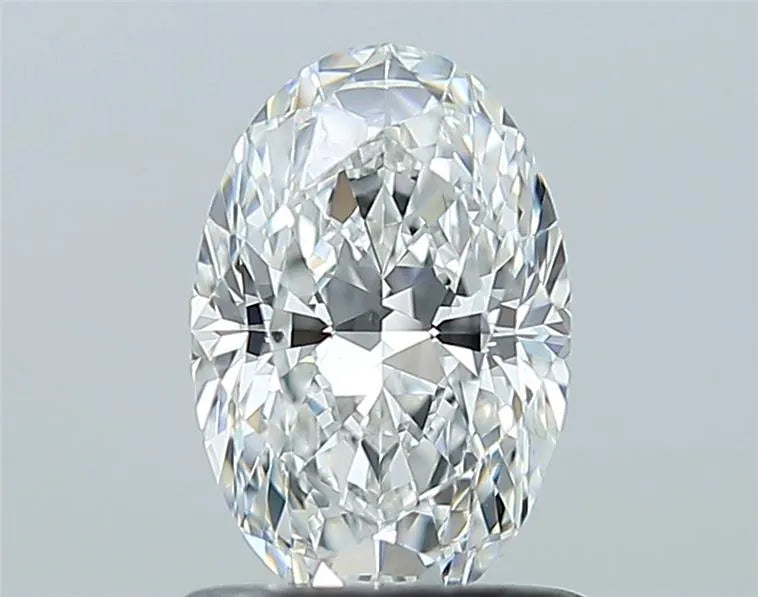 0.91ct Oval Natural Diamond (Colour D, Clarity VS2, Cut EX, GIA Certified)