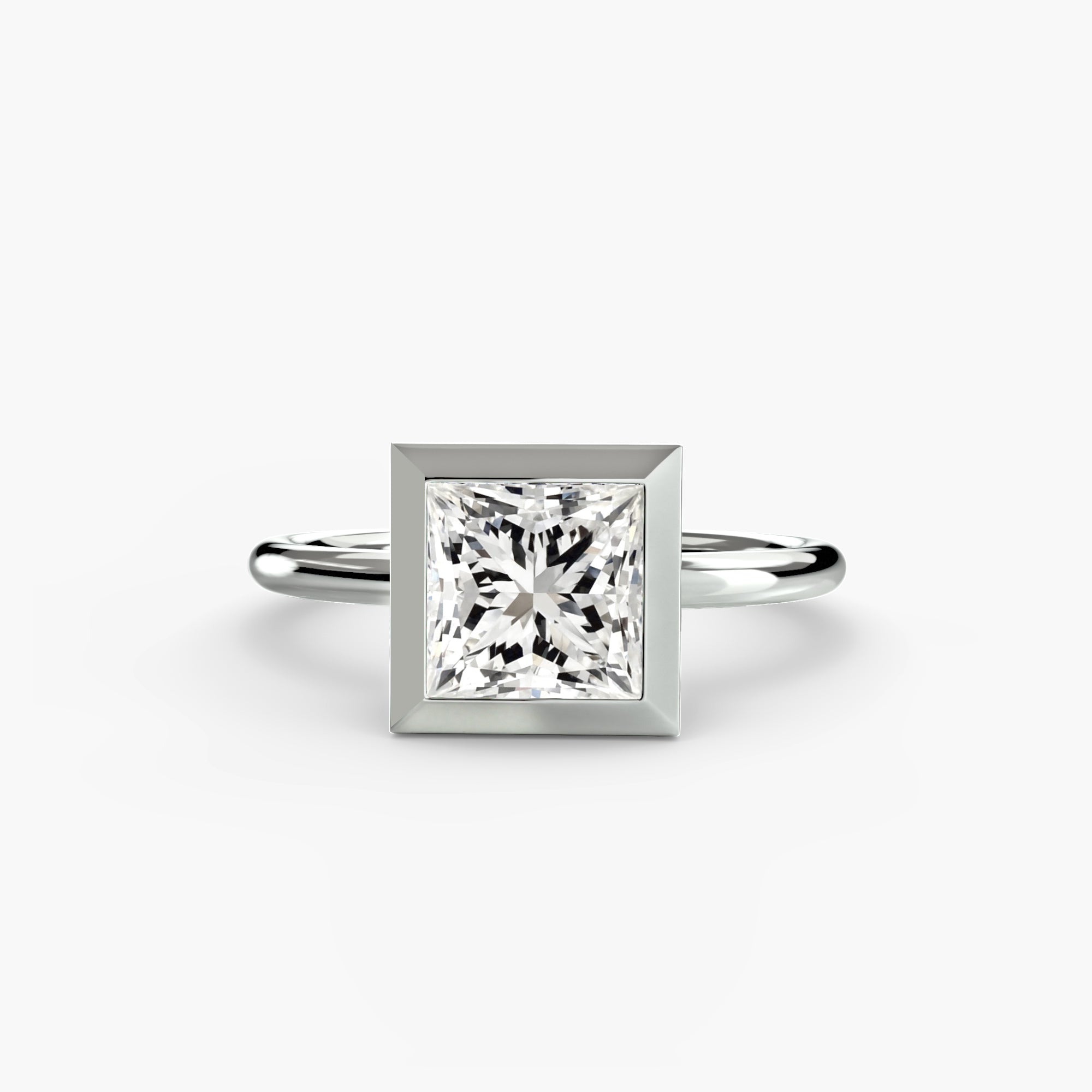 Bezel Tektaş Yüzük