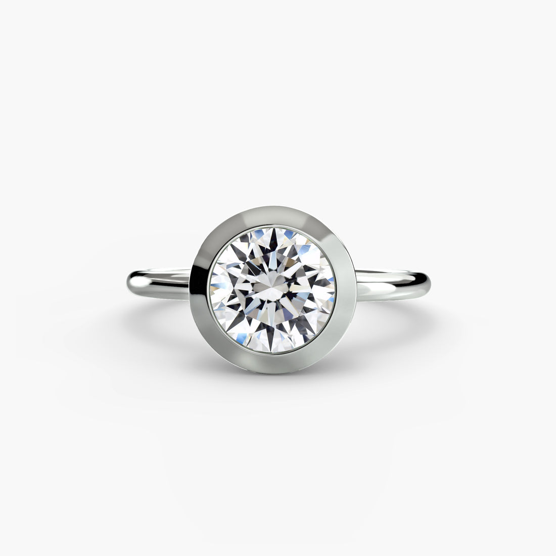Bezel Tektaş Yüzük