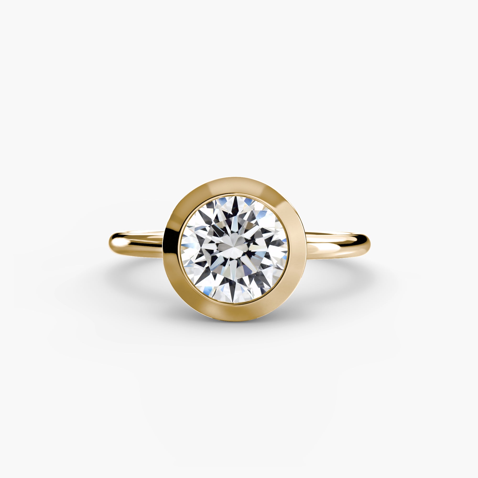 Bezel Tektaş Yüzük