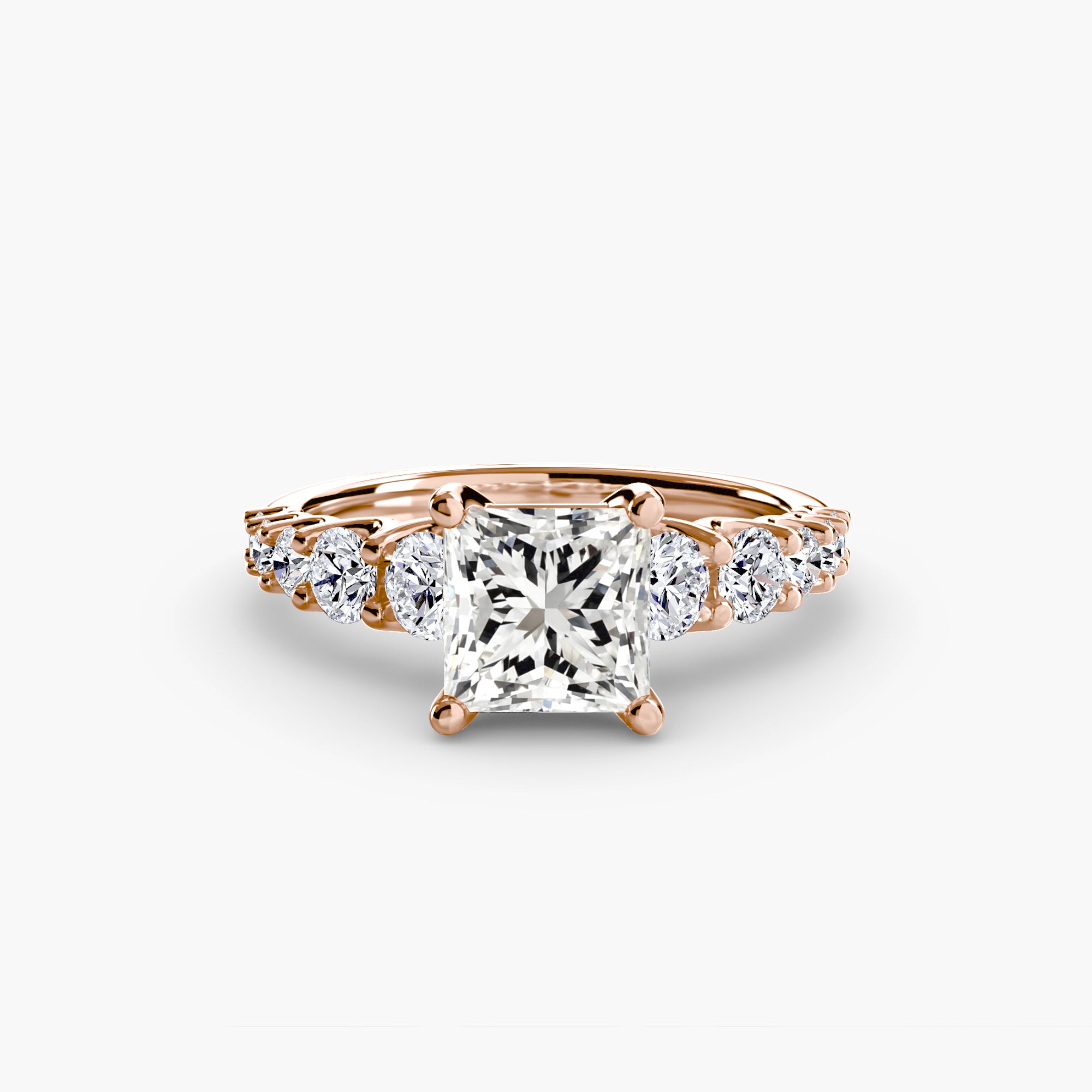 Pırlanta Taç Tektaş Yüzük